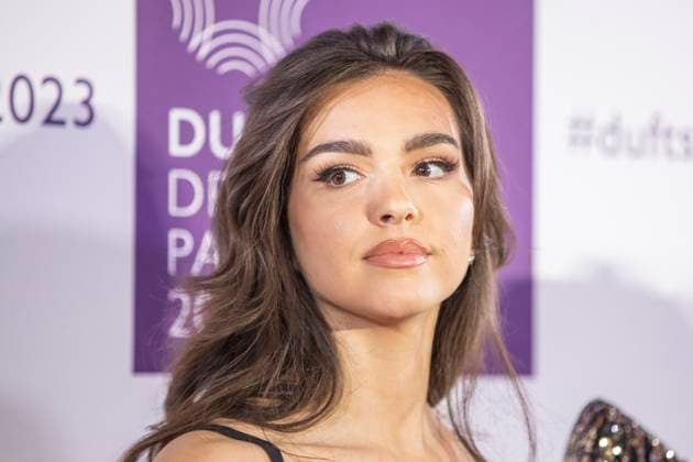 Artistin und Model Lili Paul-Roncalli. DUFTSTARS 2023 - Deutscher Parfumpreis Verleihung des deutschen Parfumpreises DUFTSTARS durch die Fragrance Foundation am 16.11.2023, Rheinterrassen, Duesseldorf.