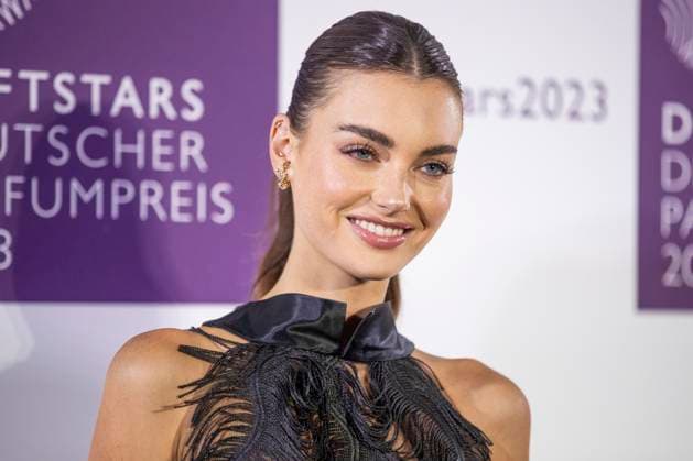 Influencerin Celine Bethmann. DUFTSTARS 2023 - Deutscher Parfumpreis Verleihung des deutschen Parfumpreises DUFTSTARS durch die Fragrance Foundation am 16.11.2023, Rheinterrassen, Duesseldorf.