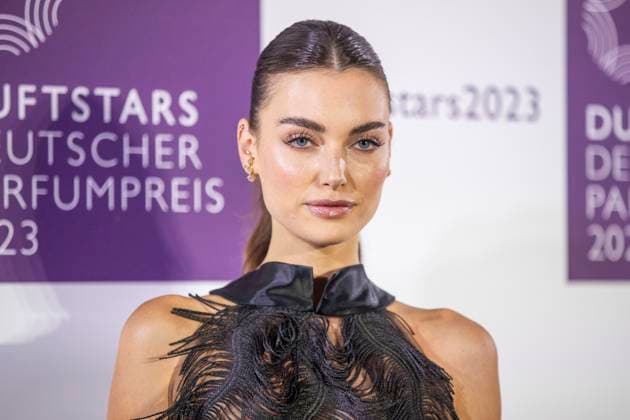 Influencerin Celine Bethmann. DUFTSTARS 2023 - Deutscher Parfumpreis Verleihung des deutschen Parfumpreises DUFTSTARS durch die Fragrance Foundation am 16.11.2023, Rheinterrassen, Duesseldorf.