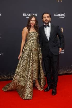 Bambi Verleihung 2023 Jessica Riso und Elyas M Barek bei der Bambi Verleihung 2023 im Studio 9 der Bavaria Filmstadt am 16.11.2023 in München. Copyright: xEventpressxKochanx