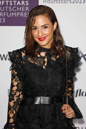 Nina Moghaddam bei der Verleihung des Deutschen Parfumpreises Duftstars 2023 auf der Rheinterrasse Düsseldorf. Düsseldorf, 16.11.2023