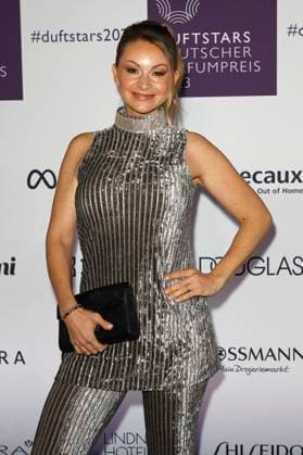 Jana Schölermann bei der Verleihung des Deutschen Parfumpreises Duftstars 2023 auf der Rheinterrasse Düsseldorf. Düsseldorf, 16.11.2023