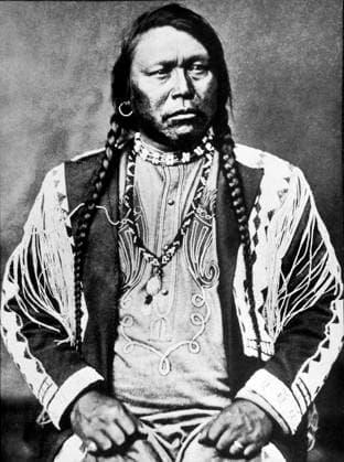 Ute Chief Ouray, Portrait, 1880  Copyright: xABxArchivex jtv002669