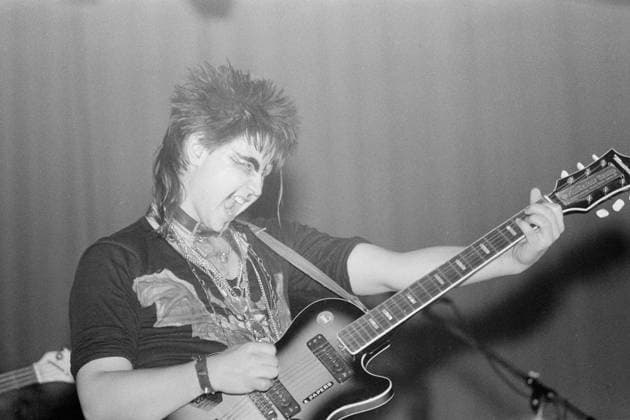 Festival of Hopes 8559622 14.02.1987 Festival of Hopes at the Gorbunov Palace of Culture, organized by the Moscow Rock Laboratory (February 14-15, 1987). Performance by the Chudo-Yudo punk band. A. Kozmyn Moscow Russia  Copyright: xA.xKozmynx