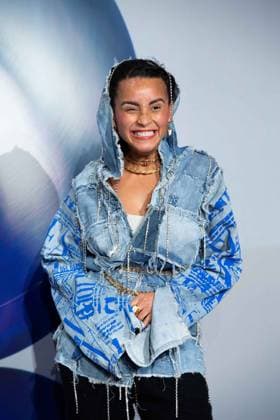 Domitilia BARROS, Miss Germany 2022, Roter Teppich, Red Carpet Show, Ankunft, arrival, Verleihung Deutscher Nachhaltigkeitspreis in Duesseldorf am 23.11.2023.