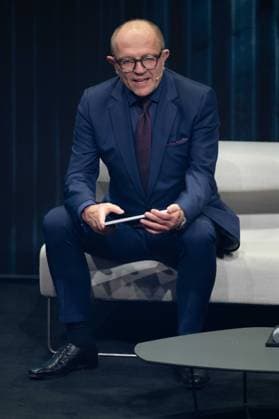 Stefan SCHULZE-HAUSMANN, Vorstandsvorsitzender Stiftung Deutscher Nachhaltigkeitspreis Verleihung Deutscher Nachhaltigkeitspreis in Duesseldorf am 23.11.2023.
