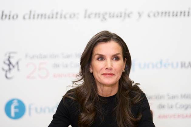 Entertainment Themen der Woche KW47 Entertainment Bilder des Tages 24-11-2023 Rioja Queen Letizia attend the International language and journalism closing ceremony of the Fundeurae and San Millan foundation Cogolla at the Yusa monastery in San Millan de la Cogolla, La Rioja. No Spain Â  Copyright: xPPEx