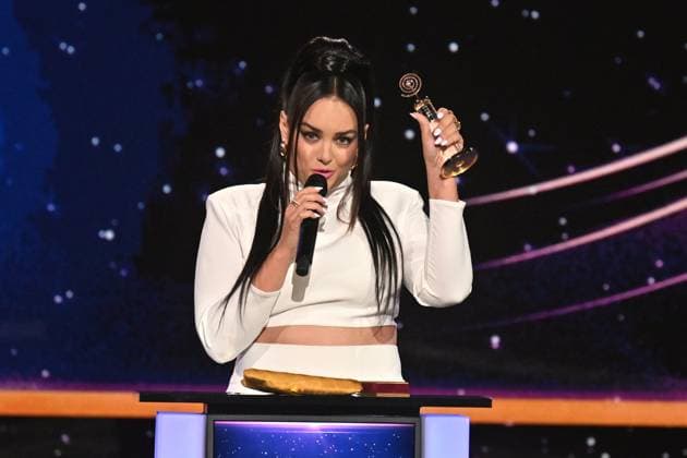 Polish-Czech singer Ewa Farna won the female singer category of the Czech Nightingale music poll in Prague, Czech Republic, November 24, 2023. (CTKxPhoto MichaelaxRihova) CTKPhotoP2023112407449  CTKPhotoP2023112407449