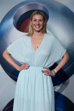 Andrea GERHARD, Schauspielerin, Roter Teppich, Red Carpet Show, Ankunft, arrival, Verleihung Deutscher Nachhaltigkeitspreis in Duesseldorf am 24.11.2023.