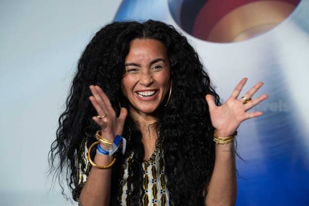 Domitila BARROS, Miss Germany 2022, Roter Teppich, Red Carpet Show, Ankunft, arrival, Verleihung Deutscher Nachhaltigkeitspreis in Duesseldorf am 24.11.2023.