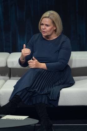 Nancy FAESER, Bundesinnenministerin, Verleihung Deutscher Nachhaltigkeitspreis in Duesseldorf am 24.11.2023.