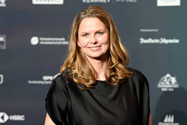 Deutscher Nachhaltigkeitspreis 2023 am 24.11.2023 im Maritim Hotel in Düsseldorf Britta Steffen ( Ehemalige deutsche Schwimmerin )