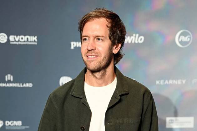 Deutscher Nachhaltigkeitspreis 2023 am 24.11.2023 im Maritim Hotel in Düsseldorf Sebastian Vettel ( Formel 1 Weltmeister )