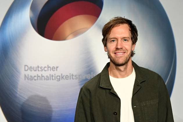 Deutscher Nachhaltigkeitspreis 2023 am 24.11.2023 im Maritim Hotel in Düsseldorf Sebastian Vettel ( Formel 1 Weltmeister )