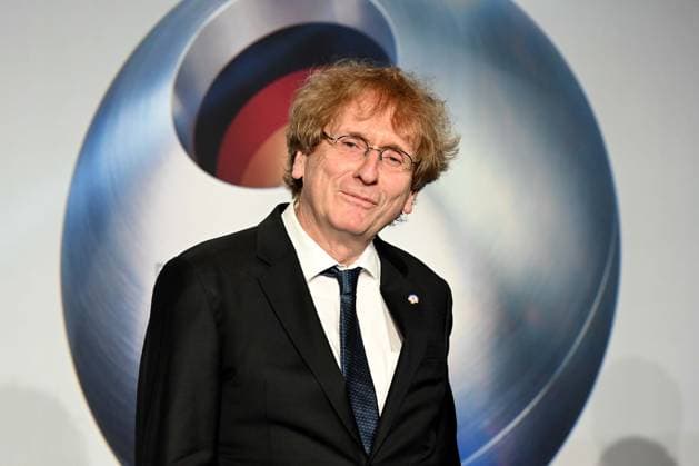 Deutscher Nachhaltigkeitspreis 2023 am 24.11.2023 im Maritim Hotel in Düsseldorf Michael Braungart, ( Professor für Eco-Design )