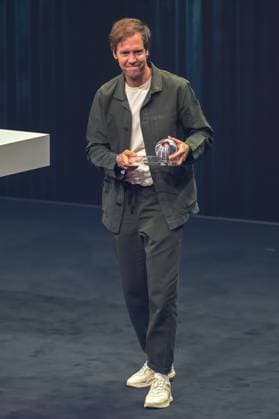 Deutscher Nachhaltigkeitspreis 2023 am 24.11.2023 im Maritim Hotel in Düsseldorf Sebastian Vettel ( Formel 1 Weltmeister ) erhält den Deutschen Nachhaltigkeitspreis in der in der Kategorie Sport.