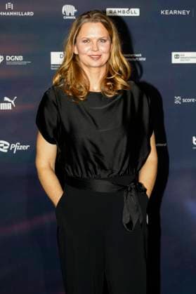 Britta Steffen bei der Verleihung des 16. Deutschen Nachhaltigkeitspreises 2023 im Maritim Hotel. Düsseldorf, 24.11.2023
