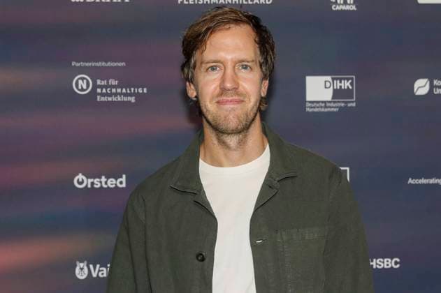 Sebastian Vettel bei der Verleihung des 16. Deutschen Nachhaltigkeitspreises 2023 im Maritim Hotel. Düsseldorf, 24.11.2023