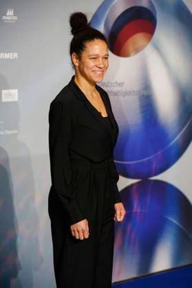 Celia Sasic bei der Verleihung des 16. Deutschen Nachhaltigkeitspreises 2023 im Maritim Hotel. Düsseldorf, 24.11.2023