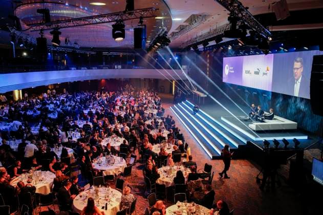 Verleihung des 16. Deutschen Nachhaltigkeitspreises 2023 im Maritim Hotel. Düsseldorf, 24.11.2023