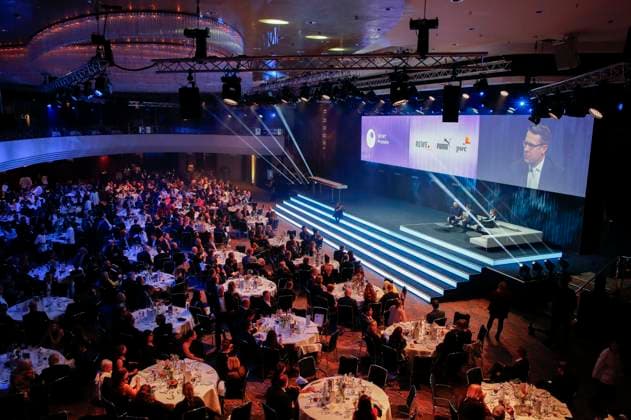 Verleihung des 16. Deutschen Nachhaltigkeitspreises 2023 im Maritim Hotel. Düsseldorf, 24.11.2023