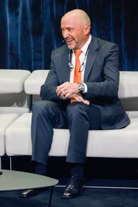 Christian Neureuther bei der Verleihung des 16. Deutschen Nachhaltigkeitspreises 2023 im Maritim Hotel. Düsseldorf, 24.11.2023