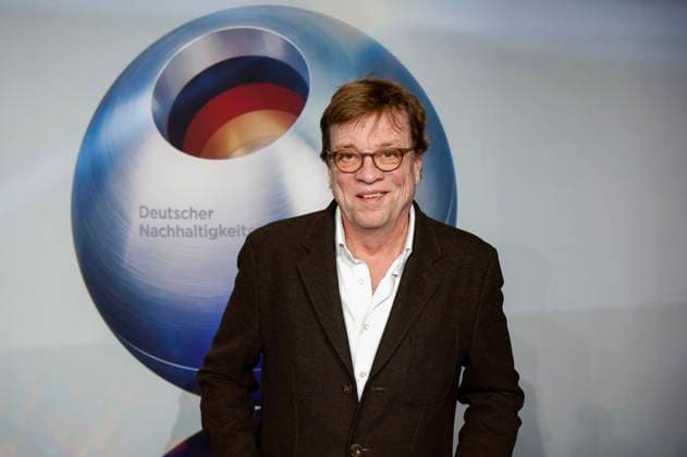 Bela Rethy bei der Verleihung des 16. Deutschen Nachhaltigkeitspreises 2023 im Maritim Hotel. Düsseldorf, 24.11.2023