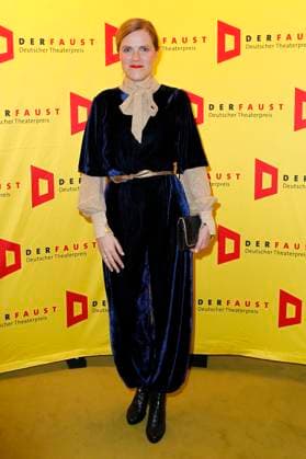 Fritzi Haberlandt bei der Verleihung des 18. Deutschen Theaterpreises Der Faust 2023 im Thalia Theater. Hamburg, 25.11.2023