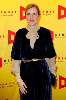 Fritzi Haberlandt bei der Verleihung des 18. Deutschen Theaterpreises Der Faust 2023 im Thalia Theater. Hamburg, 25.11.2023