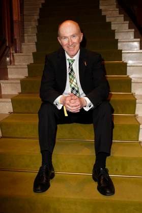 Peter Nottmeier bei der Verleihung des 18. Deutschen Theaterpreises Der Faust 2023 im Thalia Theater. Hamburg, 25.11.2023