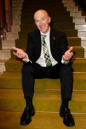 Peter Nottmeier bei der Verleihung des 18. Deutschen Theaterpreises Der Faust 2023 im Thalia Theater. Hamburg, 25.11.2023