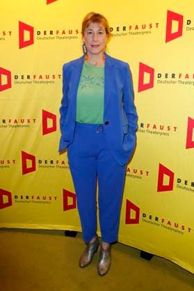 Helene Grass bei der Verleihung des 18. Deutschen Theaterpreises Der Faust 2023 im Thalia Theater. Hamburg, 25.11.2023