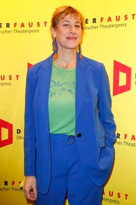 Helene Grass bei der Verleihung des 18. Deutschen Theaterpreises Der Faust 2023 im Thalia Theater. Hamburg, 25.11.2023