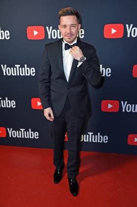 Nico Santos - YOUTUBE MUSIC AWARDS Dinner im Restaurant Grill Royal in Berlin am 28.11.2023