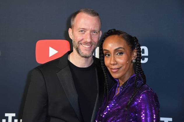 Hadnet Tesfai mit Ehemann Florian Reichelsdorfer - YOUTUBE MUSIC AWARDS Dinner im Restaurant Grill Royal in Berlin am 28.11.2023