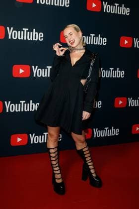 YouTube Music Artist Dinner Award 2023 Mathea beim YouTube Music Artist Dinner Award 2023 im Grill Royal am 28.11.2023 in Berlin. Copyright: xEventpressxKochanx