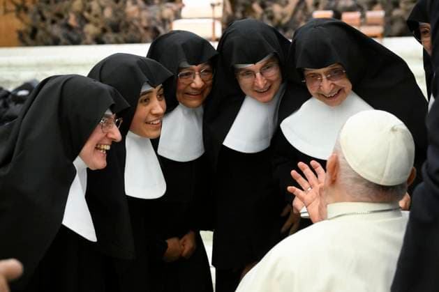 News Themen der Woche KW48 News Bilder des Tages Italy, Rome, Vatican, 2023 11 29.Pope Francis presides the weekly general audience at Paul-VI hall in The Vatican Photograph by Vatican Media Catholic Press Photo s. RESTRICTED TO EDITORIAL USE - NO MARKETING - NO ADVERTISING CAMPAIGNS.  Copyright: xVATICANxMEDIAx xipa-agency.netx xVaticanxMediax IPA_Agency_IPA41932510