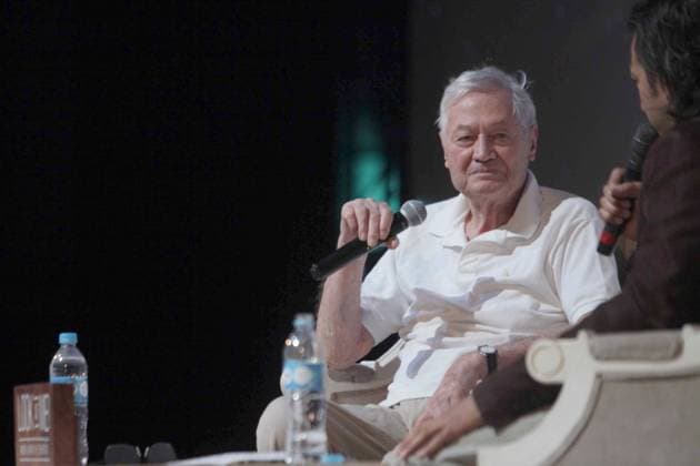 E02081415.JPG GUANAJUATO, Gto. Cinema Cine-FIGG.- Conferencia magistral del cineasta Roger Corman, este sábado, en el marco del 17 Festival Internacional de Cine de Guanajuato (FIGG, por sus siglas en inglés). Foto: Agencia EL UNIVERSAL Juan Boites JMA EDITORIAL USE ONLY  Copyright: xx x universalpix316674
