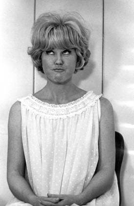 Film Send Me No Flowers Actress Doris Day goofy portraits at the set Los Angeles, CA USA  Copyright: xLeoxFuchsx R0302-Day-SMNF