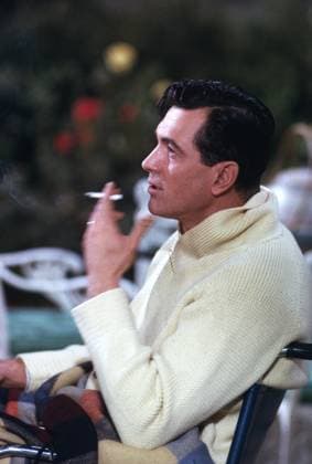 Film Send Me No Flowers Actor Rock Hudson at the set of the film during a break Los Angeles, CA USA  Copyright: xLeoxFuchsx R0506-Hudson-SMNF