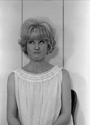 Film Send Me No Flowers Actress Doris Day goofy portraits at the set Los Angeles, CA USA  Copyright: xLeoxFuchsx R0537-Day-SMNF