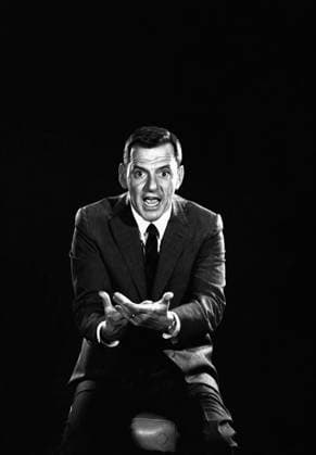 Film Send Me No Flowers Actor Tony Randall poses for a series of goofy portraits to promote the film Los Angeles, CA USA  Copyright: xLeoxFuchsx R0565-Randall-SMNF