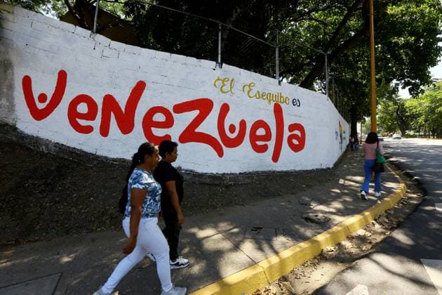 November 30, 2023: November 30, 2023. rafittys promote Venezuela s struggle for the rescue of the Essequibo, in the city of Valencia, Carabobo state. Photo: - ZUMAhe3_ 20231130_abp_he3_002 Copyright: xJuanxCarlosxHernandezx