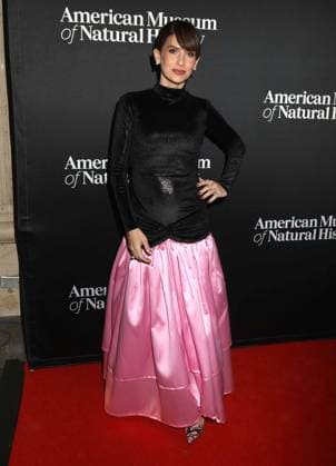 November 30, 2023, New York, New York, USA: HILARIA BALDWIN seen at the red carpet arrivals for 2023 American Museum of Natural HistoryÃ¢â‚¬â ¢s annual Ã¢â‚¬ËœThe Museum GalaÃ¢â‚¬â ¢ event. New York USA - ZUMAk03_ 20231130_zaf_k03_025 Copyright: xNancyxKaszermanx