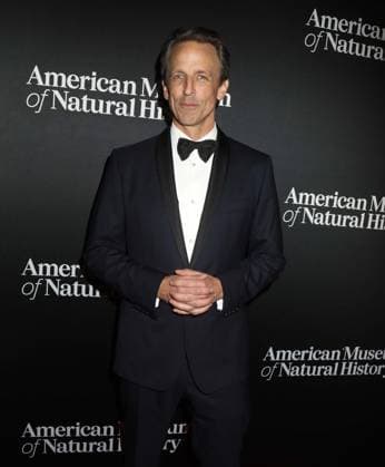 November 30, 2023, New York, New York, USA: SETH MEYERS seen at the red carpet arrivals for 2023 American Museum of Natural HistoryÃ¢â‚¬â ¢s annual Ã¢â‚¬ËœThe Museum GalaÃ¢â‚¬â ¢ event. New York USA - ZUMAk03_ 20231130_zaf_k03_076 Copyright: xNancyxKaszermanx