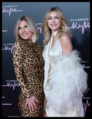 . 01 12 2023. London, United Kingdom. Abbey Clancy with her mother at an audience with Kylie Minogue at the Royal Albert Hall in London.  xStephenxLockx xi-Imagesx IIM-24852-0058