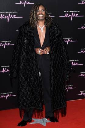 Billy Porter bei der Ankunft zum Konzert An Audience with Kylie in der Royal Albert Hall. London, 01.12.2023
