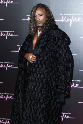 Billy Porter bei der Ankunft zum Konzert An Audience with Kylie in der Royal Albert Hall. London, 01.12.2023