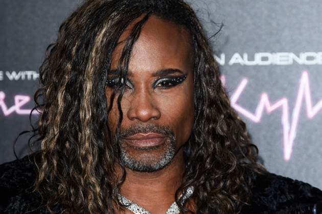 Billy Porter bei der Ankunft zum Konzert An Audience with Kylie in der Royal Albert Hall. London, 01.12.2023