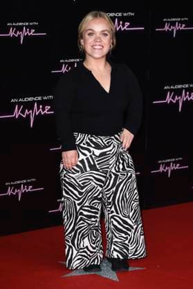 Ellie Simmonds bei der Ankunft zum Konzert An Audience with Kylie in der Royal Albert Hall. London, 01.12.2023